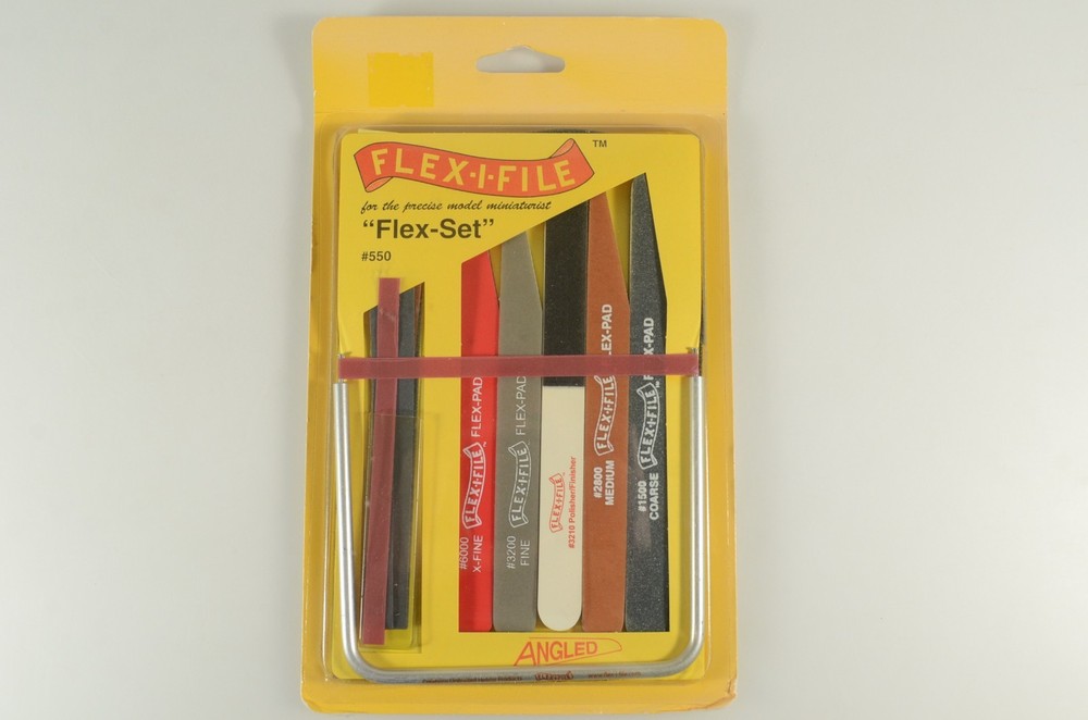 Flex-I-File Flex Set Sanding Sticks & Bands - 550