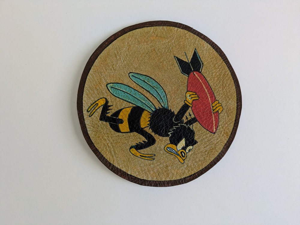 WW 2  21st Bomb Squadron  leather jacket  patch