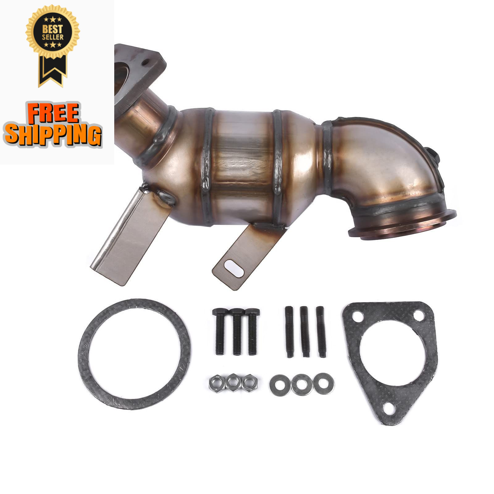 NEWZQ Front Catalytic Converter Compatible with Chevy Cruze 2011-2016 Sonic...