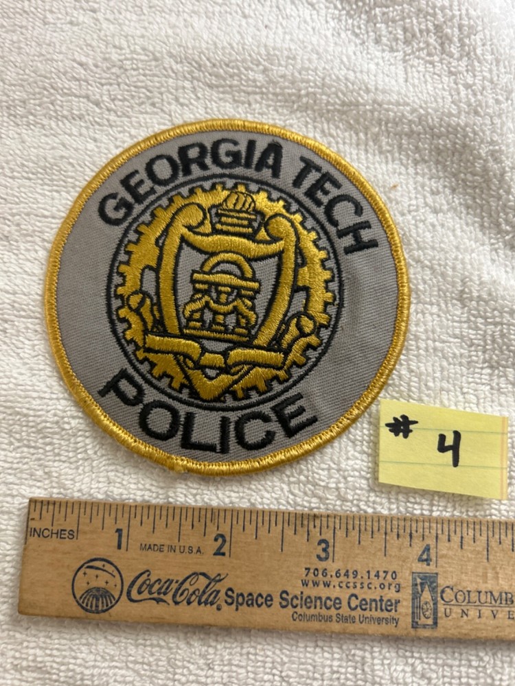 Vintage Georgia Tech Police Patch