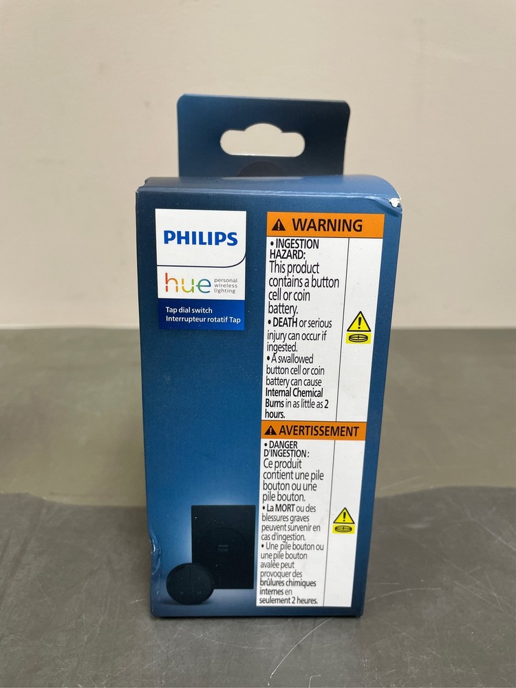 Philips 578773 Tap Dial Switch, Black