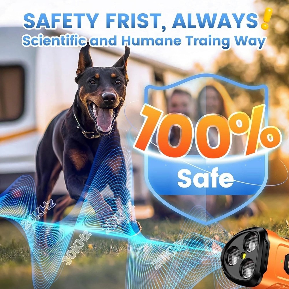 Compact Dog Training Device - Humane Behavior Correction
