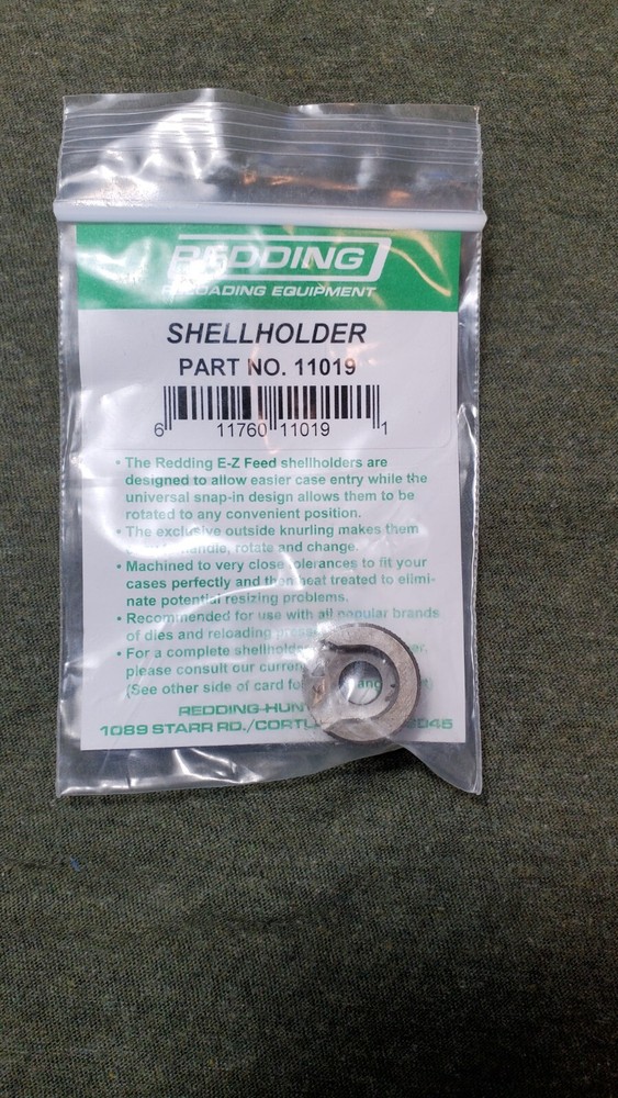 Redding E-Z FEED SHELL HOLDER 52 44 Part 11019 New!