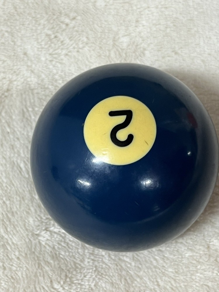 Vintage Number 2 Replacement Billiard Ball