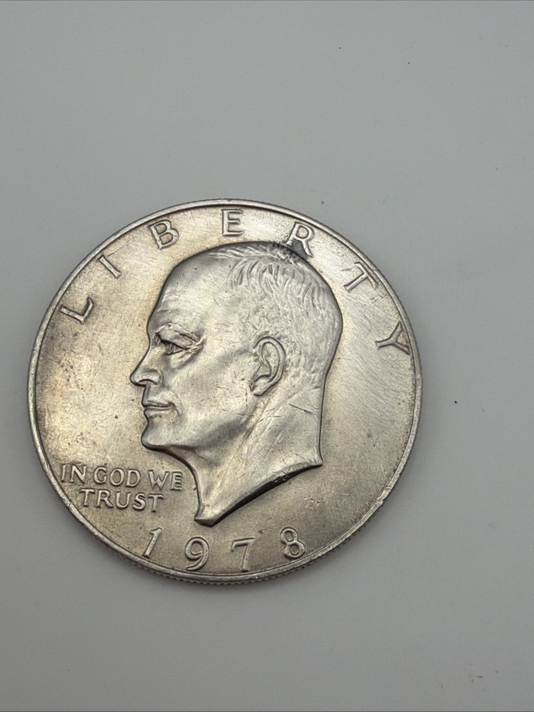 One Dollar Big Silver Coin 1978