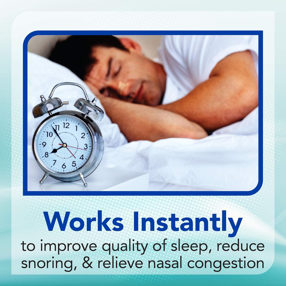 Instaclear Extra-Strength Nasal Strips, Tan 50 Ct | Works Instantly, Breathe Be