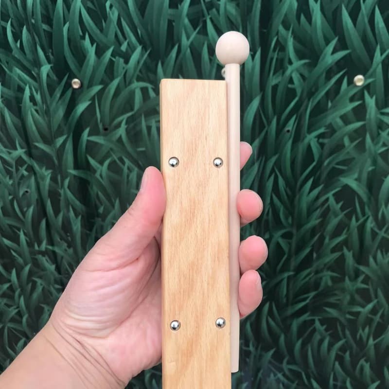 Solo Bell Chime Bar Hand Musical Percussion Instrument Sound Healing Tuning Fork