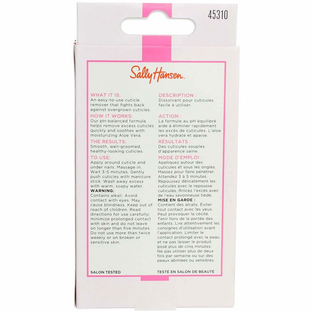 2 Pack Sally Hansen Problem Cuticle Remover, 1 oz 45310