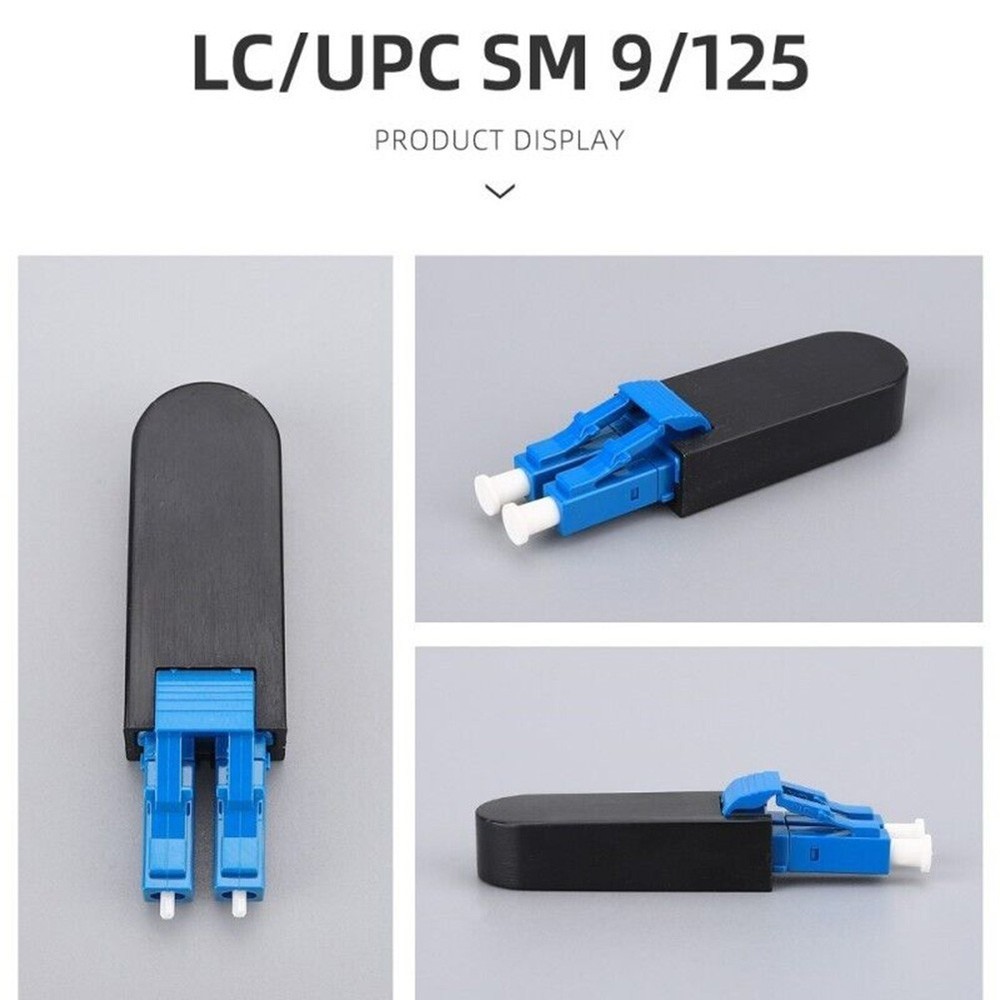 Efficient LC/UPC SMMM Fiber Optic Loopback Adapter for Reliable Interconnection