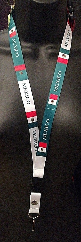 2pcs Mexico Flag Lanyards/keychain, New, 2 different design set