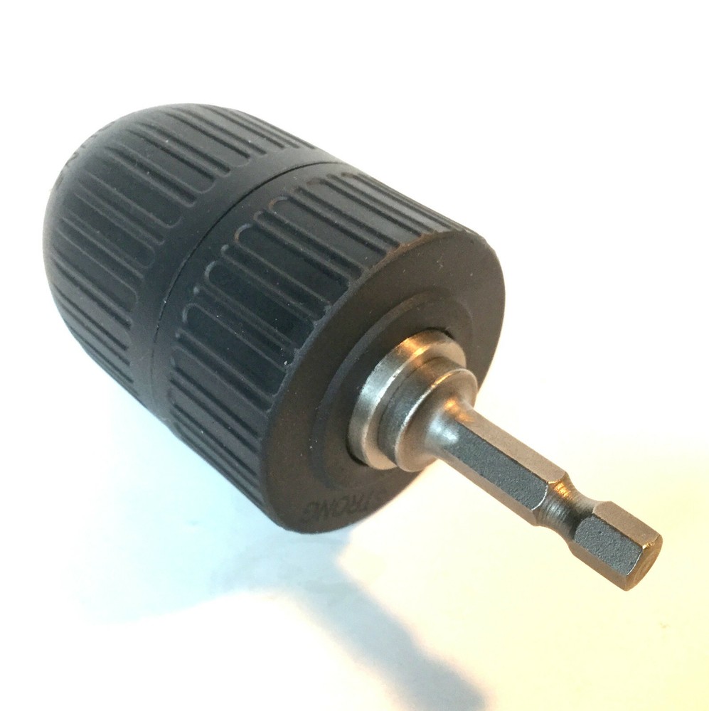 1 pc Hex-1/4 Adapter & 1/2" CAP Drill Keyless Chuck