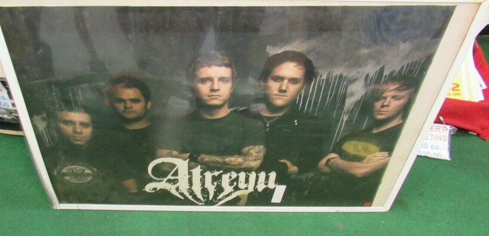 ATREYU  POSTER NEW  2006 RARE VINTAGE COLLECTIBLE OOP LIVE