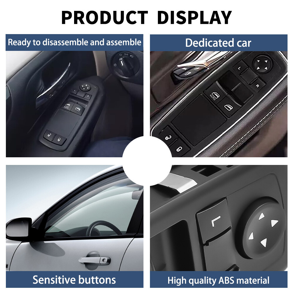 For Dodge Grand Caravan 2012-2015 Master Power Window Control Switch Driver Side