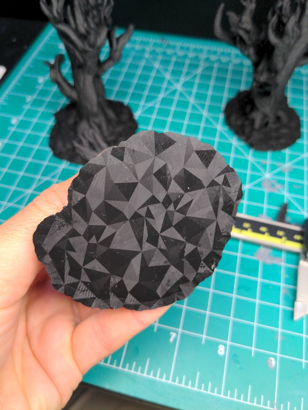 Dark Forest Tree Scatter Terrain, Miniature Forest, Tabletop Gaming, 3d Printed