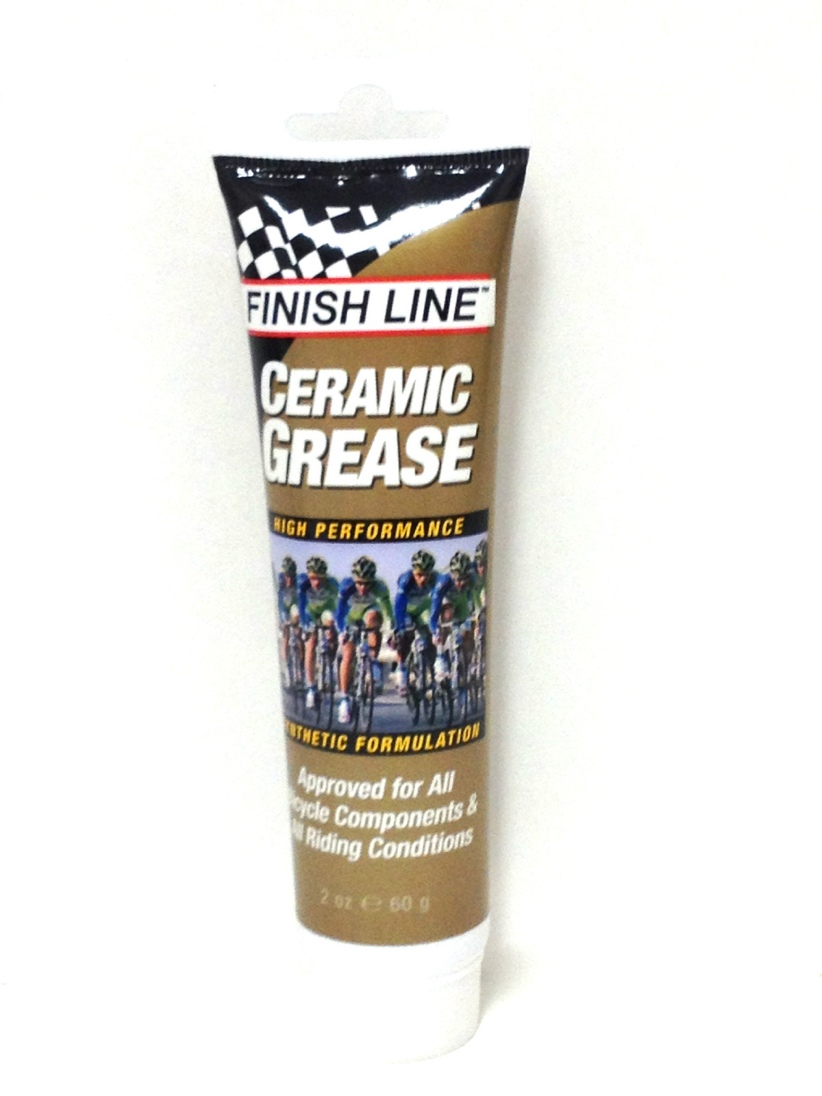 FINISH LINE BIKE BICYCLE CERAMIC GREASE 2OZ. TUBE NEW