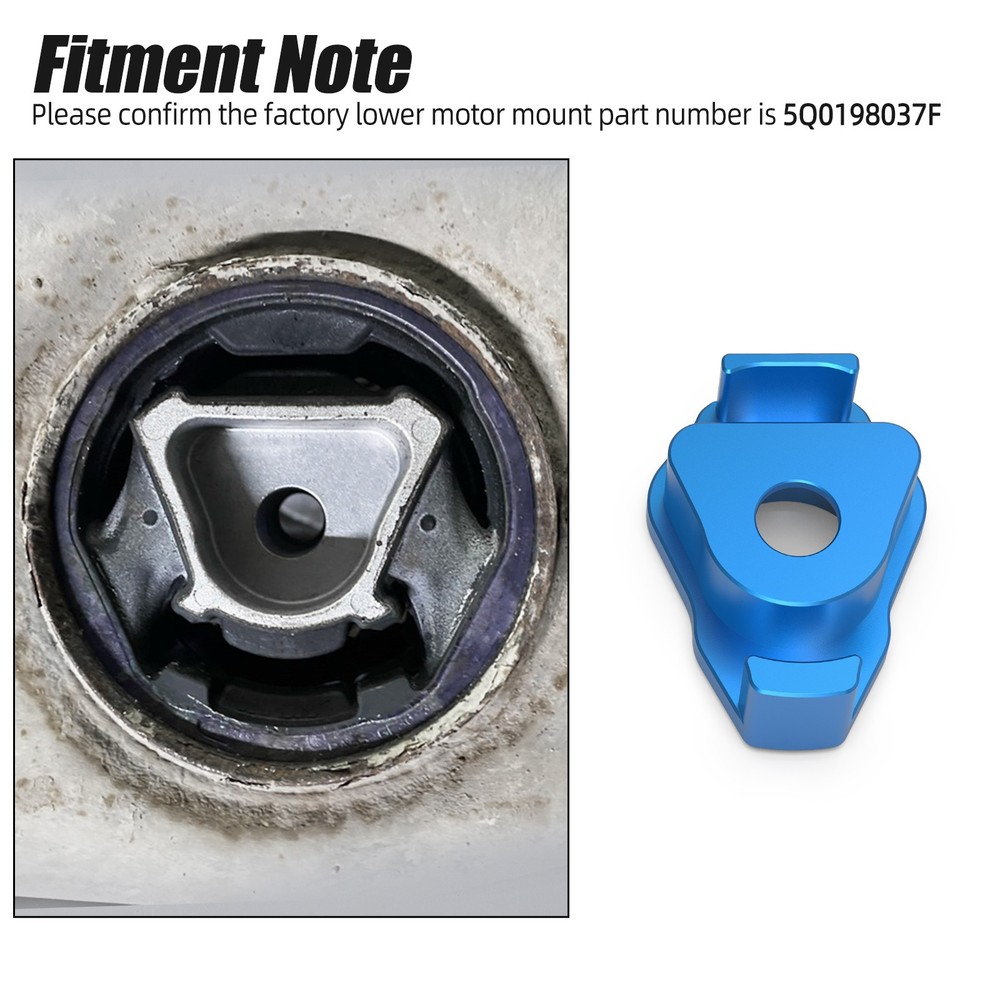Version2 Engine Subframe Mounting Insert For VW For Golf Hatchback 2013+ For MQB