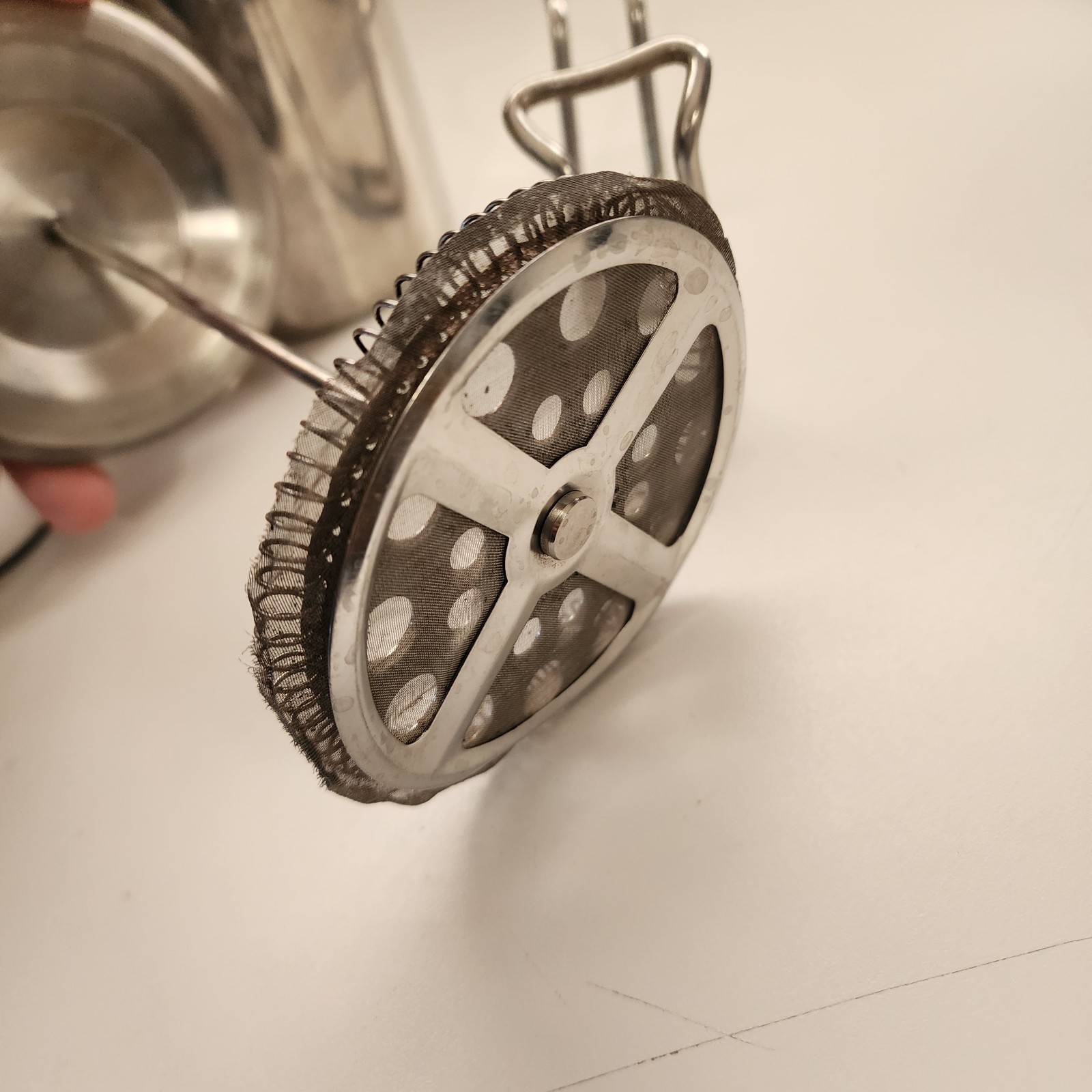 Vintage Coleman French Press Coffee Maker Camping