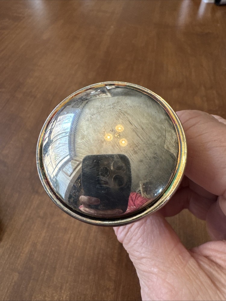 Antique VTG 1940s Silverplate Baby Rattle Keepsake Collectible Baby Shower