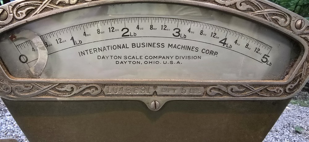 Vintage Dayton Candy Scale 5-Lb. Style 168 Computing