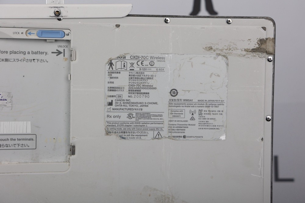 CANON CXDI-70C Wireless DR Detector