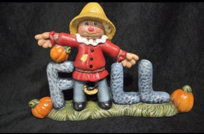 Ceramic Bisque~~~ Ready to Paint~~~ FALL Scarecrow