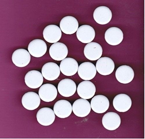 Scrapbooking Jumbo Round Brads Bulk 25pc - White
