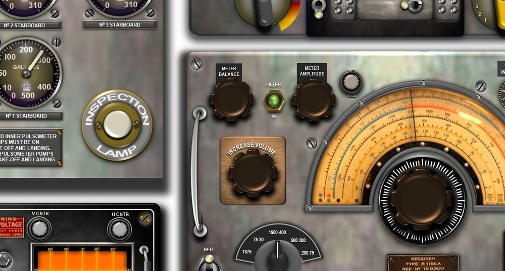 AVRO LANCASTER COCKPIT instrument panel CDkit