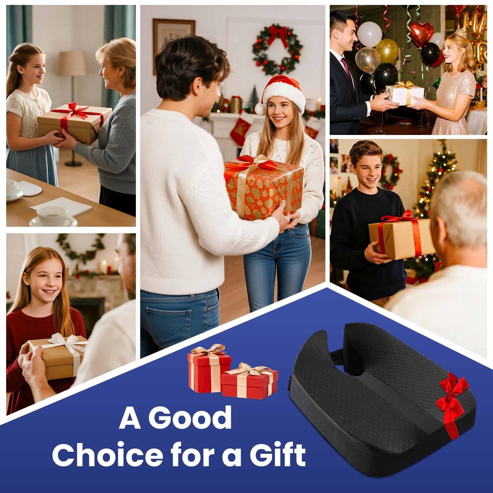 Long Truck Seat Cushion Car Seat Cushion for Car Seat Driver Truck Driver for...