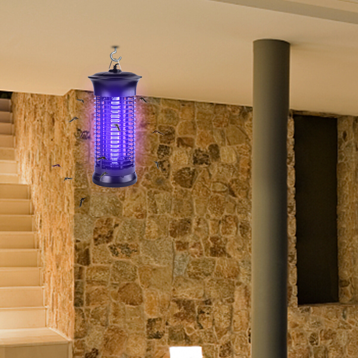 Electric Fly Bug Zapper Mosquito Insect Killer LED Light Trap Pest Control Lamp