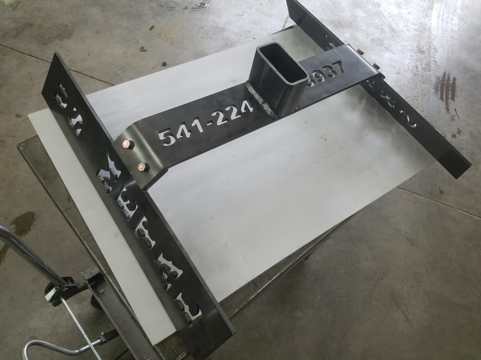 Steel Gong Target Stand W/ Torso Target 2/3 IDPA 12*20 AR500