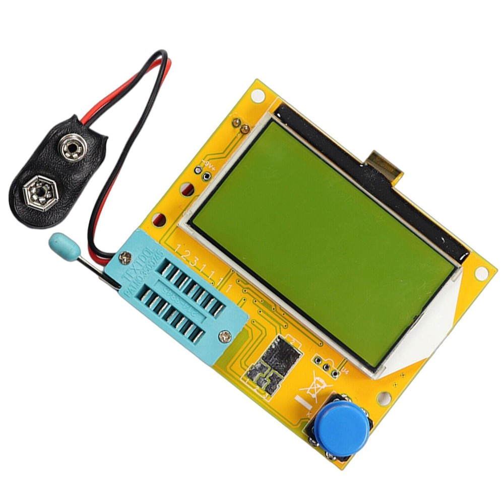 All-in-1 LCD Component Tester Transistor Diode Capacitance ESR Meter Inductance