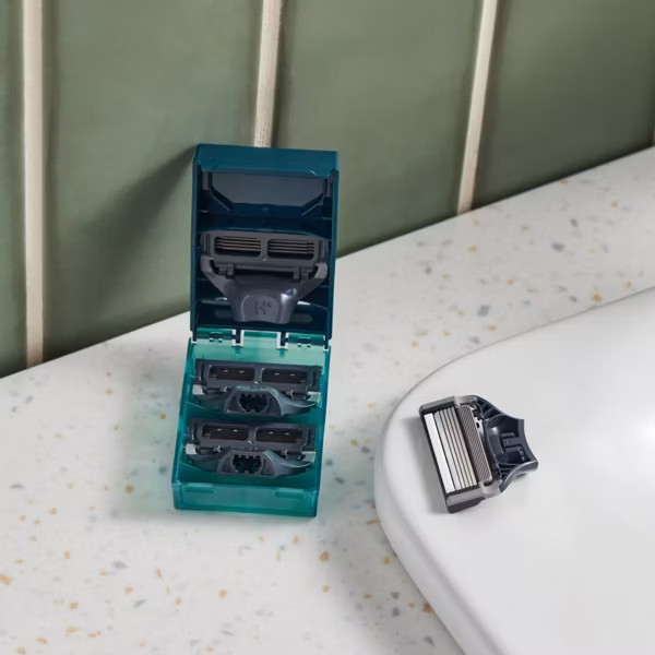 HARRY'S 4-PACK 5-BLADE REPLACEMENT CARTRIDGES MADE IN GERMANY