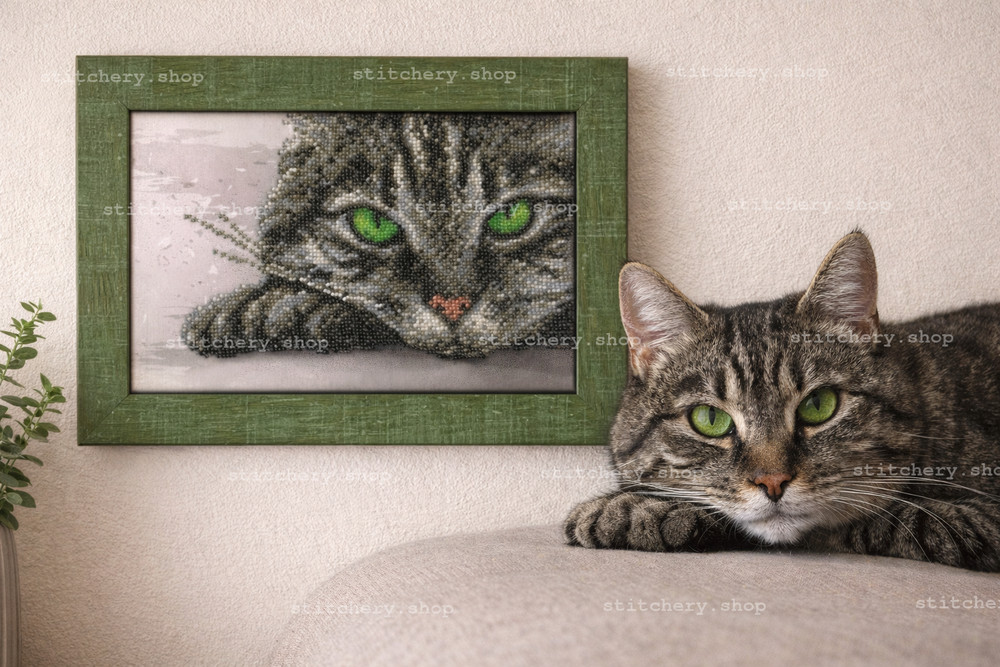 DIY Beadwork kit "Cutie cat"
