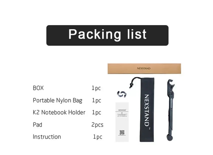 Two Nexstand K2 Laptop Stand Foldable Adjustable Notebook Holder