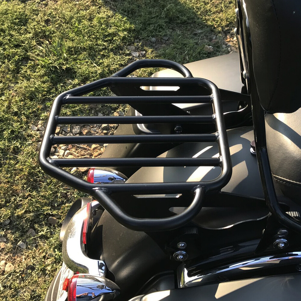 Detachable 2-Up Luggage Rack For Harley Touring Road King Street Glide 2009-2024