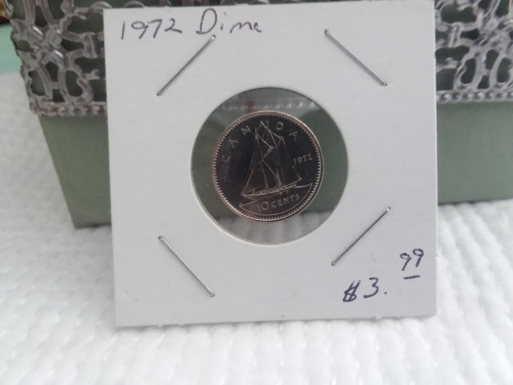 Canada - 1972 P/L 10 Cent