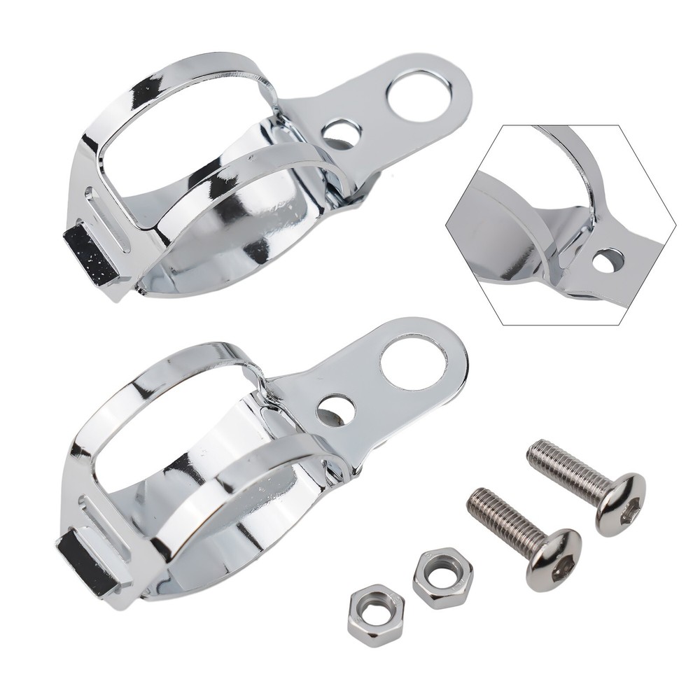 Motorcycle Mounting Brackets Front Shock Absorber Metal Mounting Light