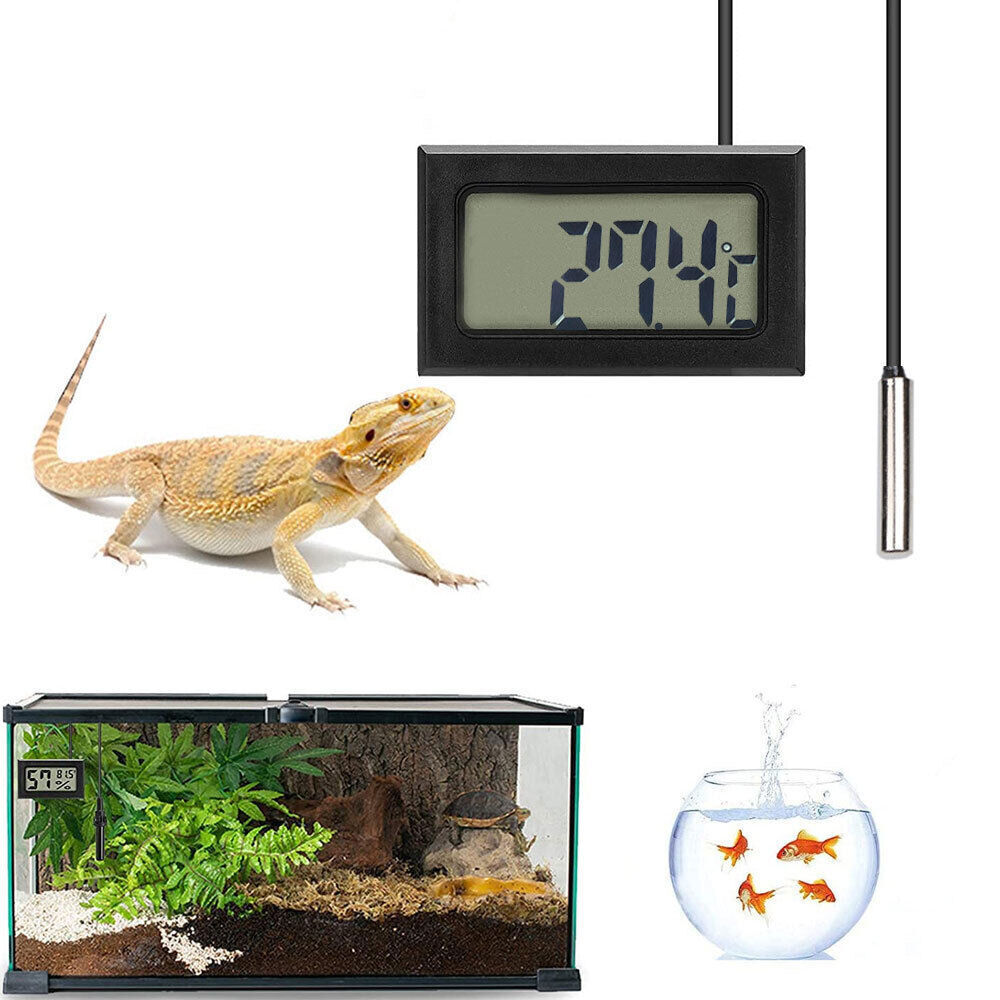 Mini LCD Car Digital Thermometer Hygrometer Temperature Sensor Meter Gauge