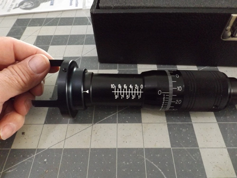 Monogram Optical Depth Micrometer No 966 Monocle Industries