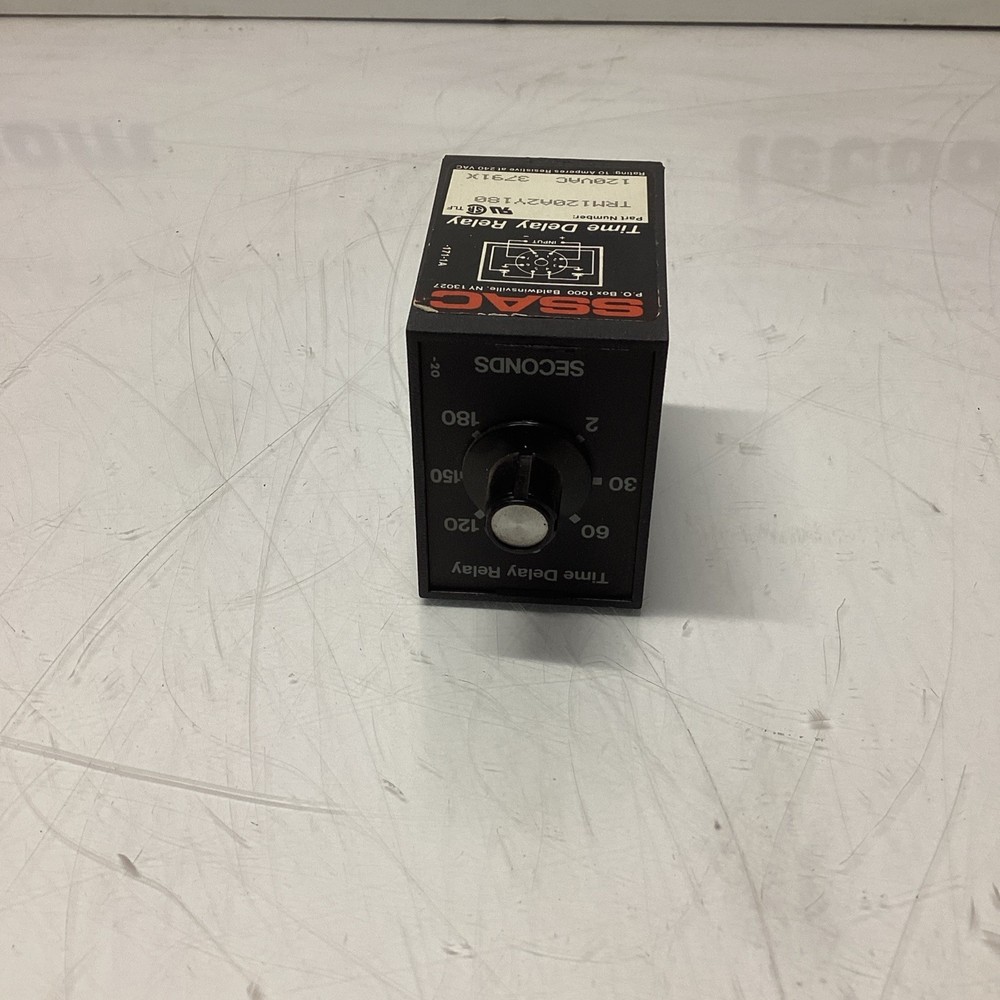 SSAC TRM120A2Y180 time delay relay S-927