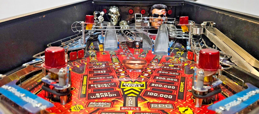 Terminator 3 Pinball Machine 2003 - Stern - 2014