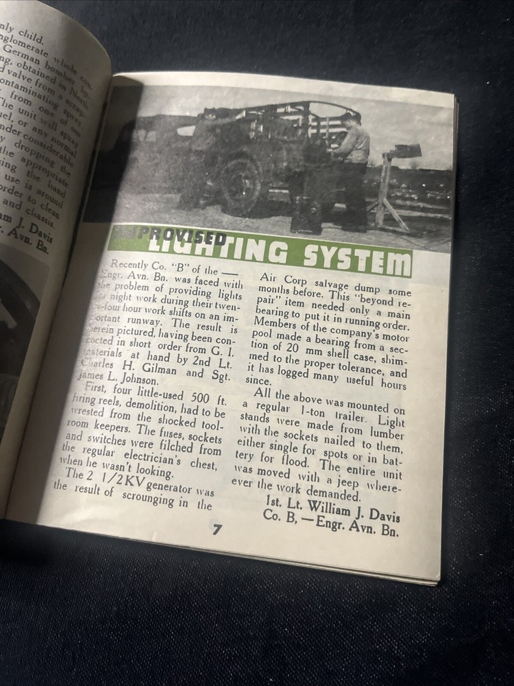 1944 THE AIR FORCE ENGINEER Magazine #11 Restricted May Engineering MTO