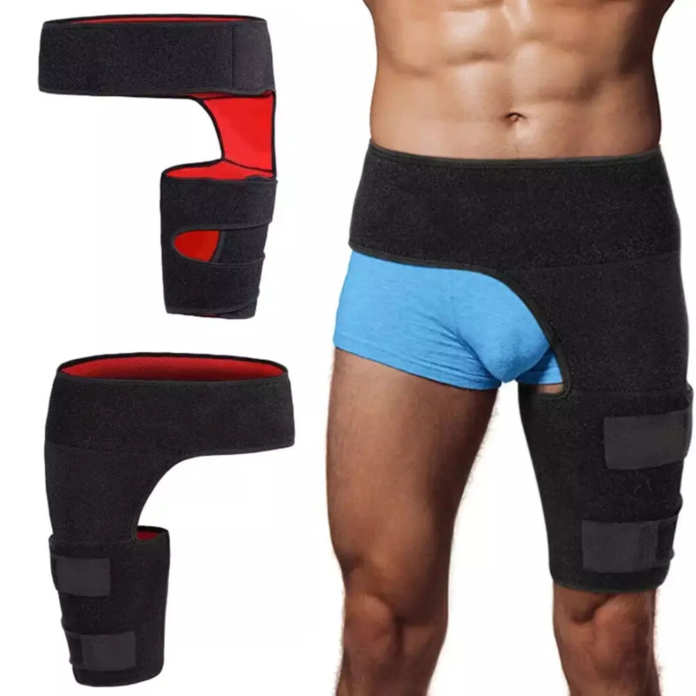 Adjustable Sciatica Brace, Ortho Wrap Hip Brace ,Unisex Universal, Left or Right