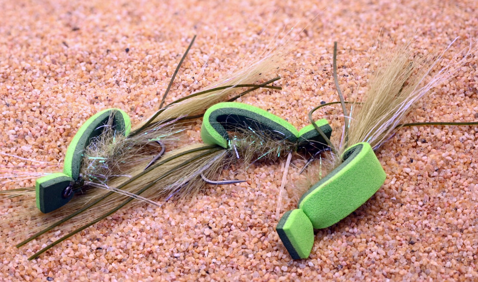 Gurgler Top Water Fly - Floating Shrimp Pattern - Choose Color - Mustad Hook #2