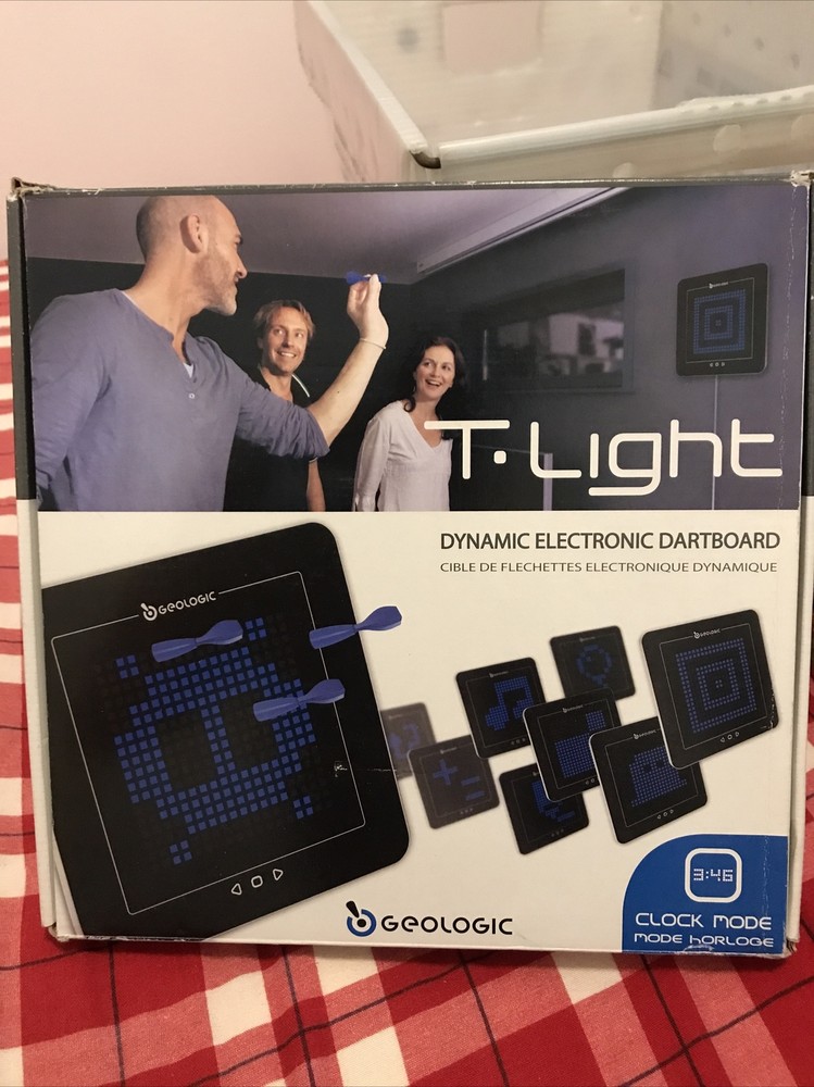 T Light Geologic Dynamic Electronic Dartboard Led Screen Magnetic Darts
