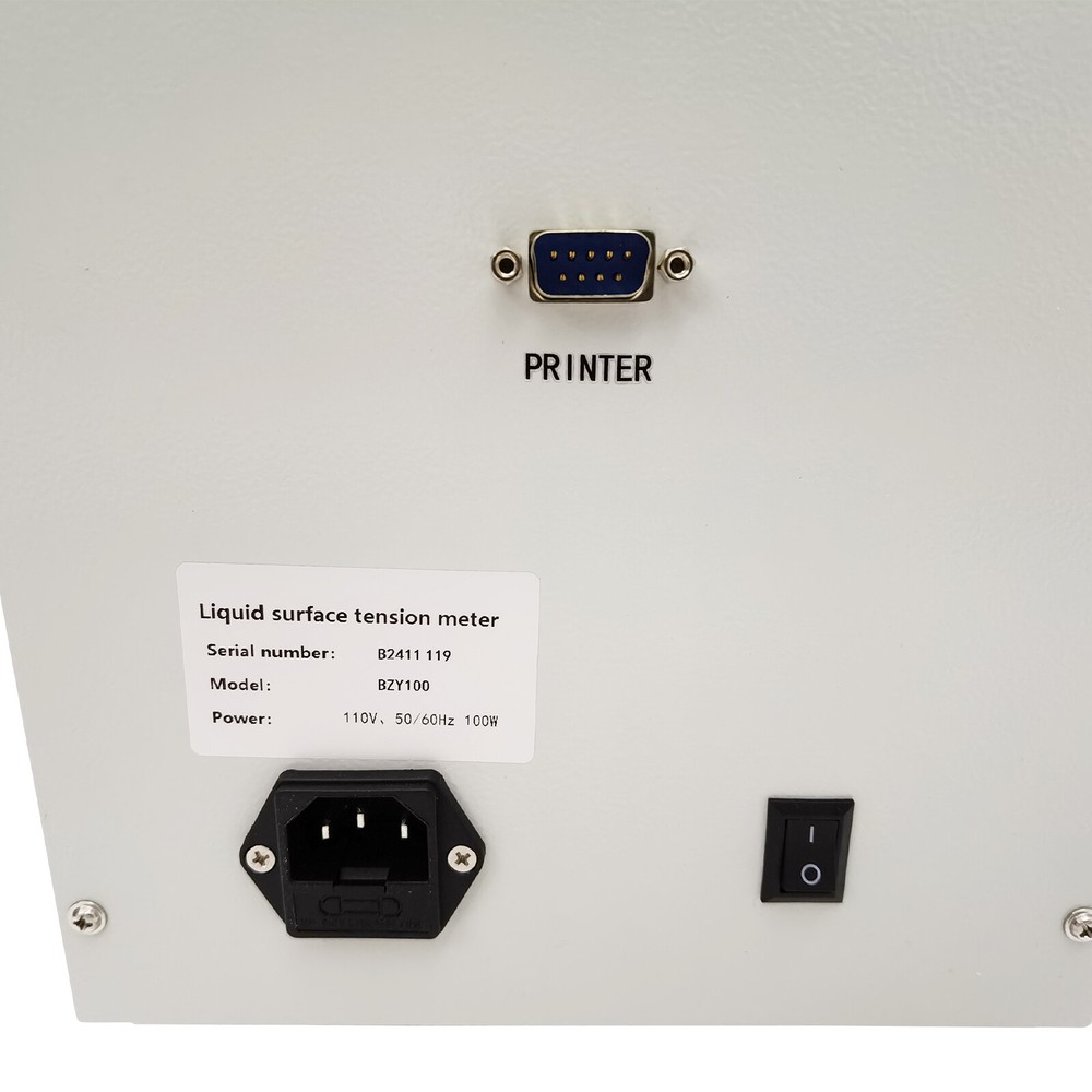 Automatic Liquid Surface/Interfacial Tensiometer 110V 0-1000mN/m Range