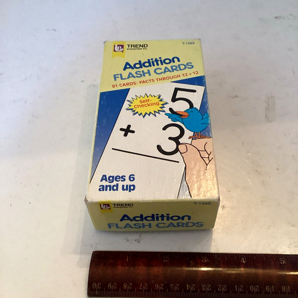 Trend Addition Flash Cards T-1569