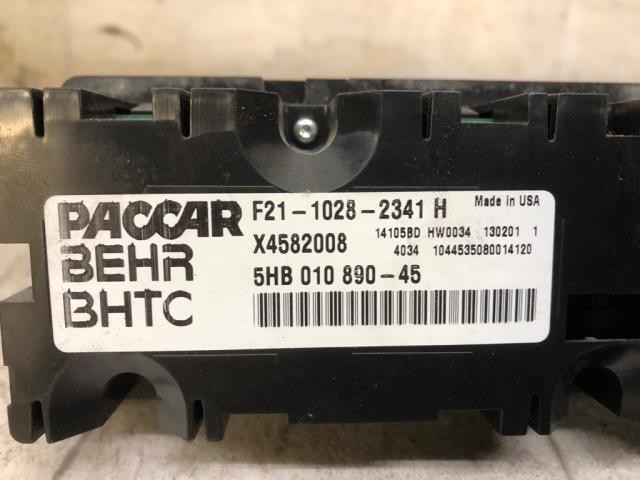 2012-2017 Kenworth T680 Heater A/C Temperature Controls - Used