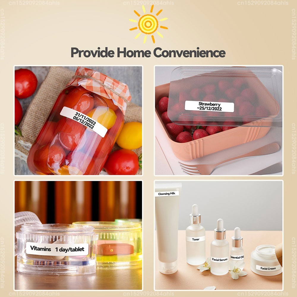 Marklife P15 Bluetooth Thermal Label Printer Mini Inkless Label Maker