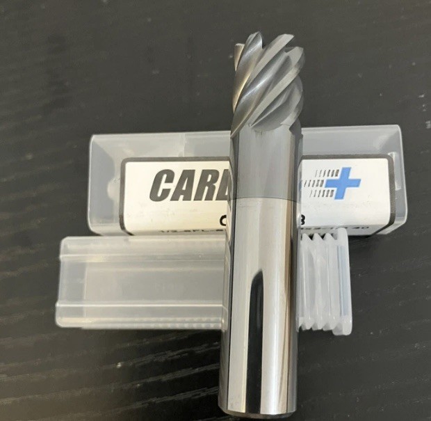 1/2-6FL Carbide .02 Cr End Mill
